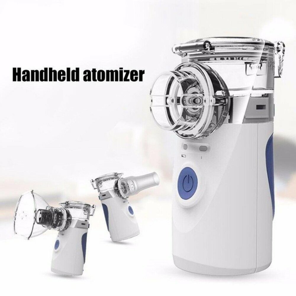 New Mesh Portable Travel Rechargeable Inhaler Resperator Nebulizer - Picture 4 of 9